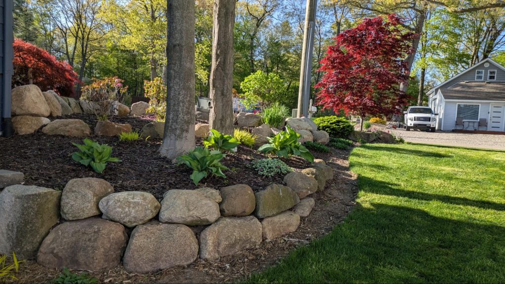 landscaping work