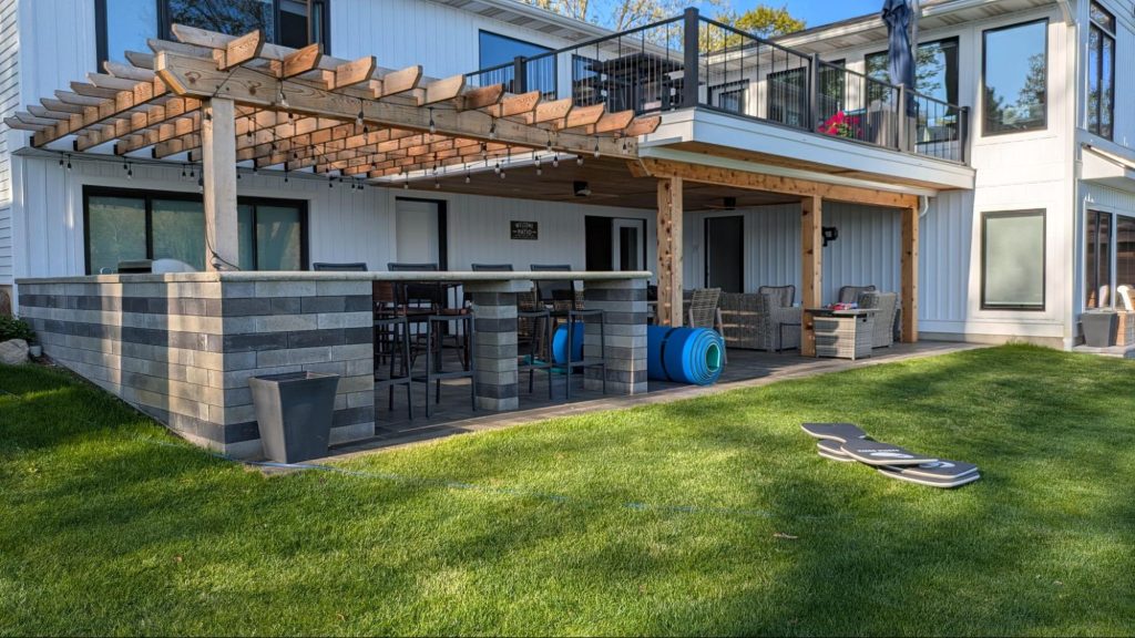 landscaping work